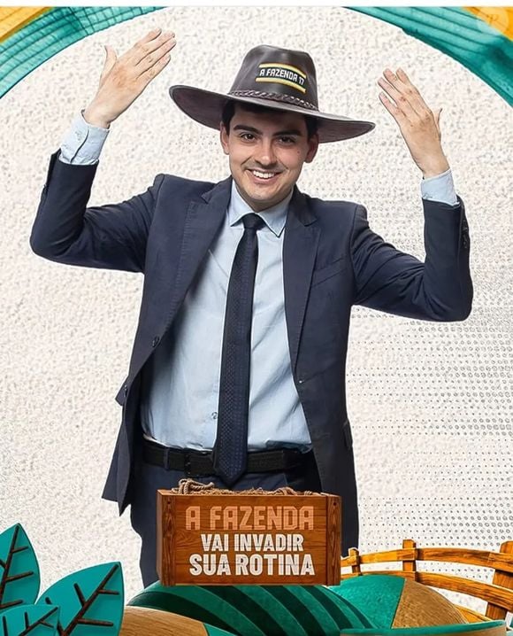 Dudu Camargo surpreendeu a todos ao ser anunciado em 'A Fazenda 17' neste ano