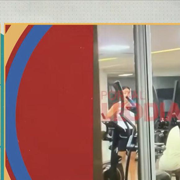 Durante o treino, trocaram conversas próximas, com direito a olhares intensos e bastante proximidade, segundo Léo Dias