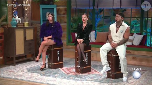 Duda, Maria e Wallas se enfrentaram na Roça de A Fazenda 17