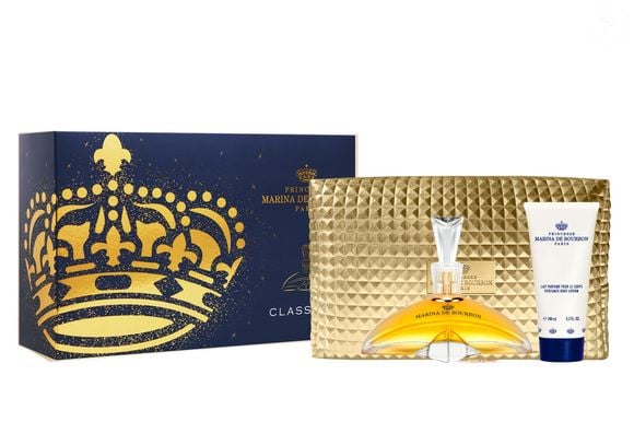 23. Coffret Marina de Bourbon Classique (Marina de Bourbon) | R$ 215,00
Versão clássica e atemporal com notas de groselha preta, melancia, jasmim e baunilha.