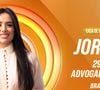 A advogada Jordana, de Brasília, foi selecionada na Casa de Vidro para participar do 'BBB 26'
