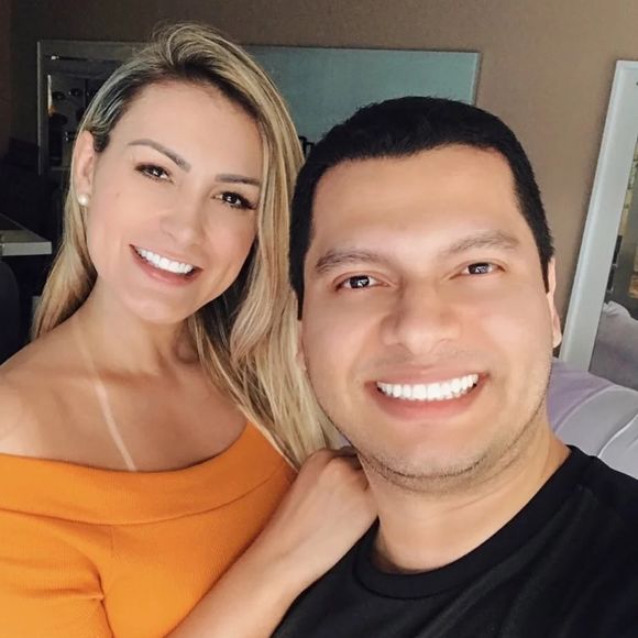 Andressa Urach foi casada com o empresário Thiago Lopes durante sua conversão à igreja evangélica