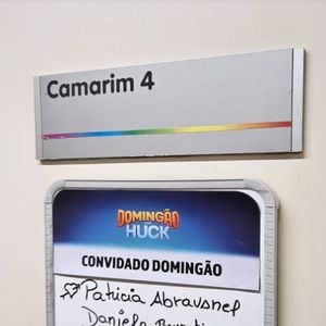 Um camarim foi preparado especialmente para as filhas de Silvio Santos