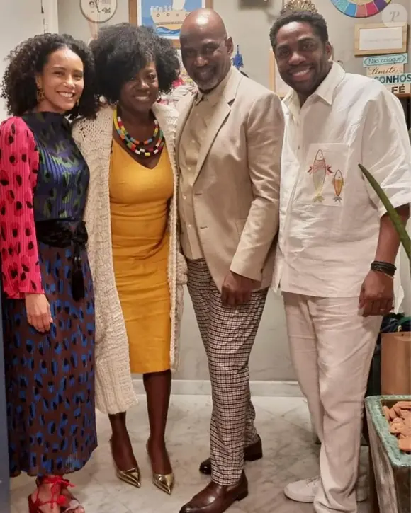 Taís Araujo e Viola Davis têm uma relação de admiração e respeito mútuos e já protagonizaram alguns encontros