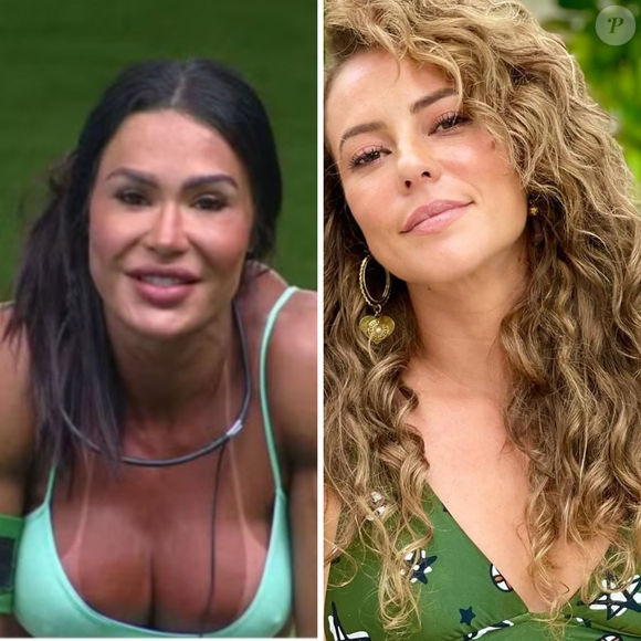 Gracyanne Barbosa tem 42 anos, a mesma idade de Paola Oliveira