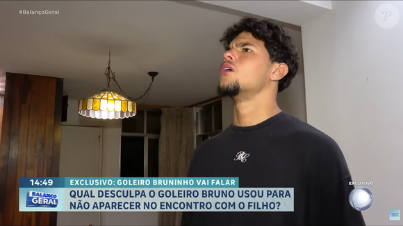 Em entrevista, Bruninho Samudio negou crise de ansiedade e afirmou que estava apenas nervoso diante da expectativa de ouvir o pai