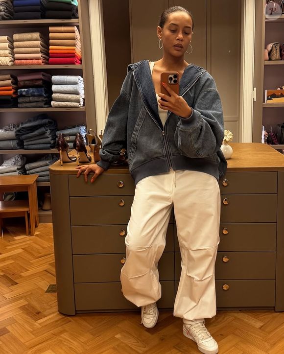 Taís Araujo já foi comparada a um 'menino' por look largo: 'Eu adoro'