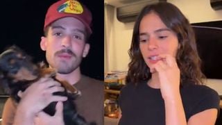 Bruna Marquezine e João Guilherme juntos de novo! Em clima de reconciliação, artistas viralizam em trend. Vídeo!