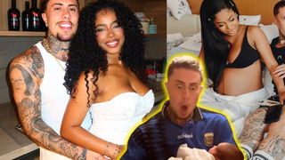 MC Daniel sugere nova gravidez de Lorena Maria em foto e namorada do funkeiro dá melhor resposta: 'Mais fácil eu...'