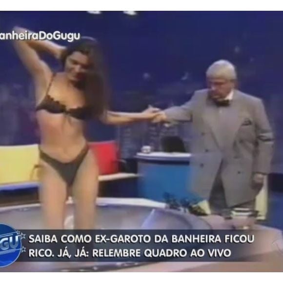 Luiza Ambiel foi considerada musa nos anos 1990.