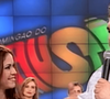 Shakira usava o cabelo escuro na década de 1990: em 1998, com Fausto Silva