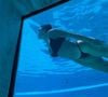 Georgina Rodríguez mostrou o corpo de biquíni na piscina com Cristiano Ronaldo