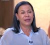 Mãe de Marília Mendonça, Ruth Moreira chorou ao falar sobre a perda da guarda do neto