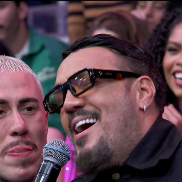 Belo foi ao 'Domingão' como ex-participante do 'Dança dos Famosos'