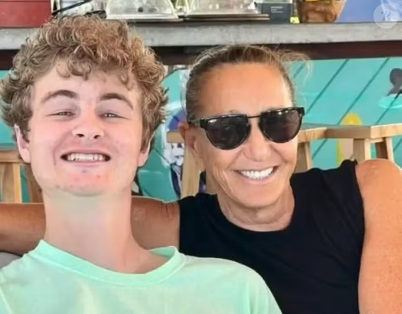 Principe Frederik e a sua mãe, a princesa Julie de Nassau