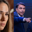 'O tempo de close está diferente': após almoço de Flávio Bolsonaro com chefia da Globo, Tatá Werneck aponta possível tratamento desigual a Lula e ao senador em debate
