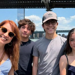 Atualmente os filhos de Poliana Abritta estão com 16 anos.