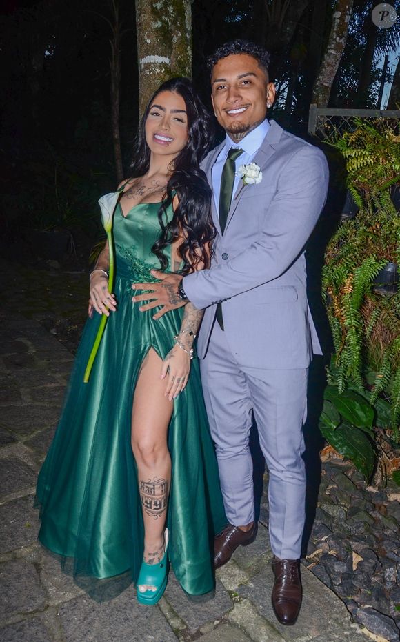 MC Mirella e Dynho Alves são pais de Serena.