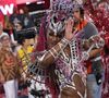Erika Januza durante sua passagem como Rainha da Viradouro no Carnaval, em 2024.