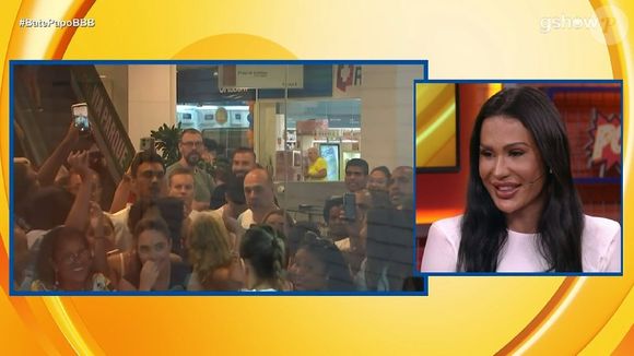 Gracyanne Barbosa, eliminada do 'BBB 25', também viu o momento em que o irmão de Diego e Dani Hypólito a chamou de falsa na Vitrine do Seu Fifi do 'BBB 25'