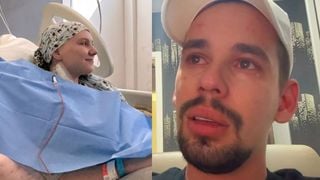 Marido de Isabel Veloso surge chorando em vídeo, fala da jovem no passado e web lamenta: 'Já desenganaram ela'