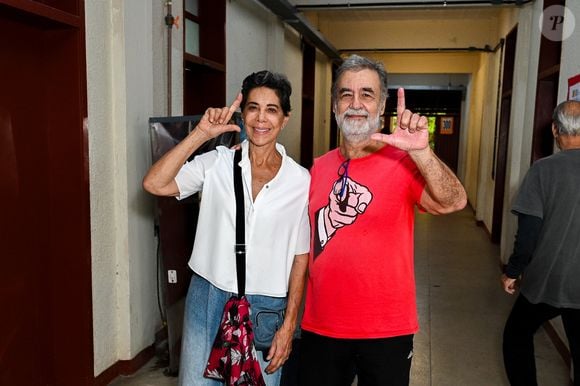 Ângela Vieira com o marido apoiam Lula antes do segundo turno das eleições 2026