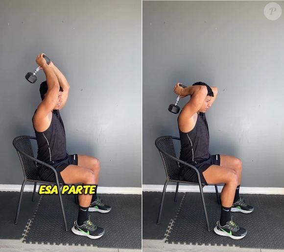 Exercício 2: Extensões de tríceps