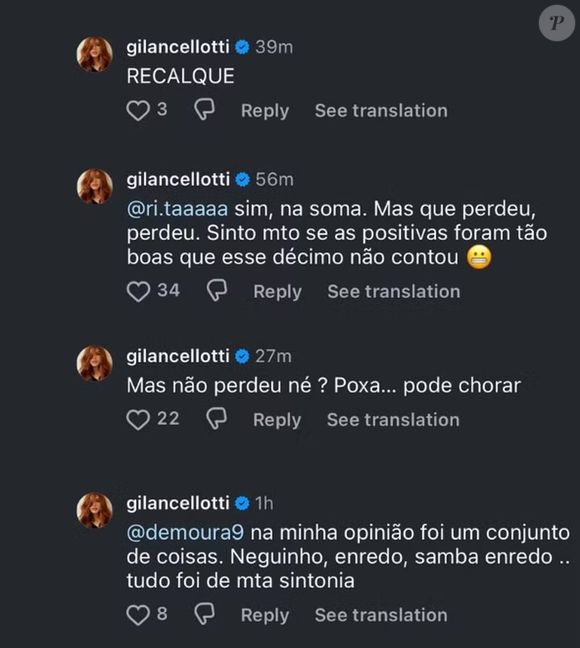 'Recalque': Giovanna Lancelotti dispara críticas aos internautas que acusaram Beija-Flor de roubo no Carnaval 2025