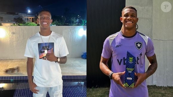 Antes e depois de Danilo Santos: jovem talento da Seleção, jogador do Botafogo não tanto muito sua aparência nos últimos anos