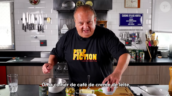 Ingredientes do omelete à francesa de Érick Jacquin levam azeitona, creme de leite e até molho de tomate