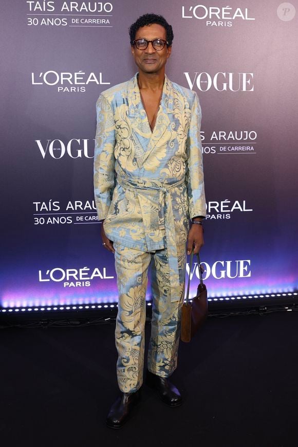 Luís Miranda celebrou os 30 anos de carreira de Taís Araújo em festa