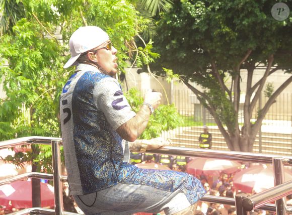 MC Daniel deixou mensagem para o filho, Rás, antes de sair para puxar bloco de pré-carnaval 2025: 'O funk mudou a minha vida e através dele sua já está mudada para sempre'