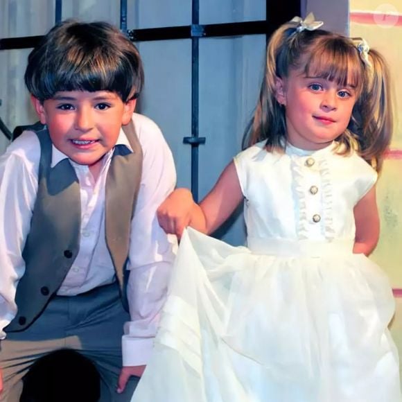 Na época da novela 'A Usurpadora', Carlinhos Bracho e Lizete Bracho eram as crianças fofas da trama.