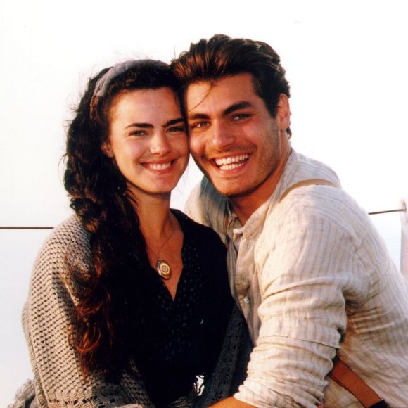 Ana Paula Arósio e o ator Thiago Lacerda em 'Terra Nostra' (1999)