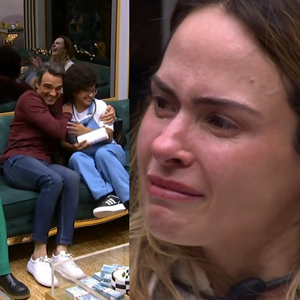 ‘Reta final mais emocionante da história’: Tadeu Schmidt invade o ‘BBB 26’, abraça finalistas e leva Ana Paula às lágrimas; assista