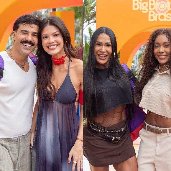 'BBB 25' fashionista? De bermuda jeans a bota, o que as famosas e Pipocas usaram para entrar no reality da Globo