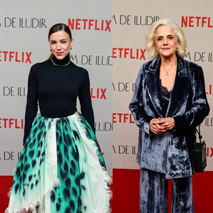 Liniker, Alice Wegmann, Marieta Severo e Nanda Costta na première de ‘Dom de Iludir’, nova série da Netflix