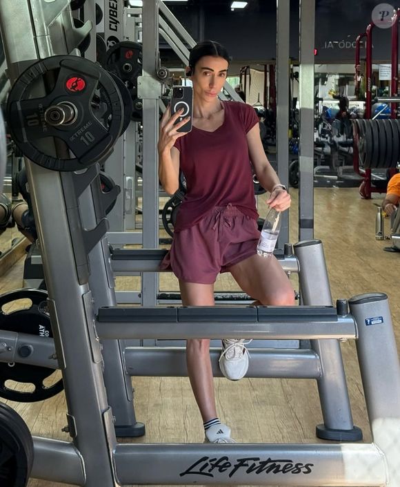 Michelle Barros revelou que, com os treinos, se sente melhor do que quando tinha 20 anos