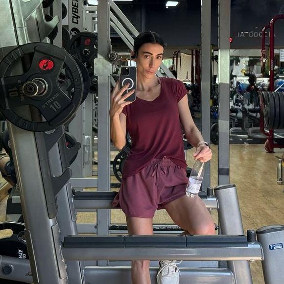 Michelle Barros revelou que, com os treinos, se sente melhor do que quando tinha 20 anos