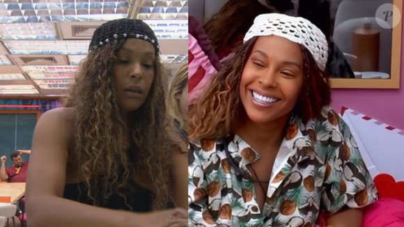 Já Sol Vega aposta em produções com toucas de crochê nas cores preta, com aplicações de miçangas, e branca, combinadas a looks no estilo boho chic, o antigo 'riponga', sempre valorizando o trabalho manual e o conforto durante o confinamento