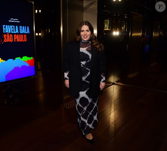 Tati Machado usou look elegante para evento beneficente em São Paulo