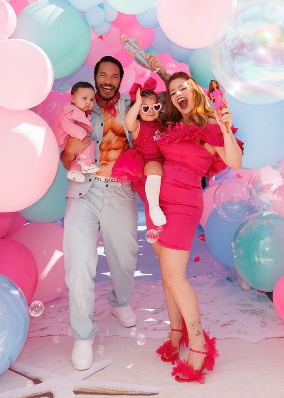 Lua, filha de Viih Tube e Eliezer, fez dois anos, e Ravi tem cinco meses