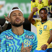 De olho na mala dos jogadores! Com Louis Vuitton azul, Hermès gigante e mochila cinza da Nike, Neymar, Vini Jr., Endrick e Paquetá somam juntos, só em bolsas e malas, quase R$ 270 mil