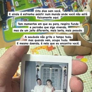 Lucas Borbas desabafou uma semana após a morte de Isabel Veloso