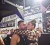 Paolla Oliveira e Diogo Nogueira: beijo após despedida da atriz do posto de rainha de bateria, no Carnaval 2025