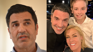 Edu Guedes chora ao relembrar diagnóstico de câncer e revela desculpa que inventou para o filho de Ana Hickmann: 'Não falei...'