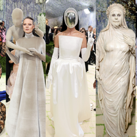 Os famosos podem tudo? De estátua viva a rosto tampado e 'obsessor' nas costas: os 16 looks mais SURREAIS do Met Gala 2026