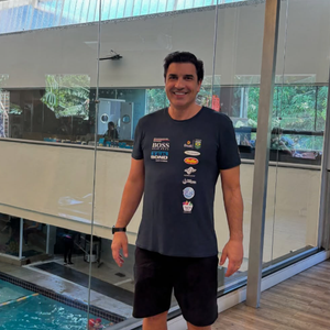 Edu Guedes é adepto à prática dos exercícios físicos.