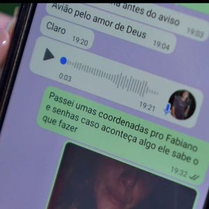 Durante a entrevista, Lívia Andrade revelou que chegou a enviar mensagens para familiares, se despedindo.