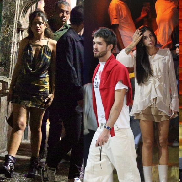 Maisa festeja 23 anos em rooftop no Rio com João Guilherme, L7 e elenco de 'Garota do Momento'. Fotos!